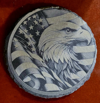 [] Set of 4 Slate Coasters