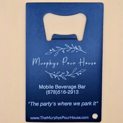 🍻 Business Card Bottle Openers